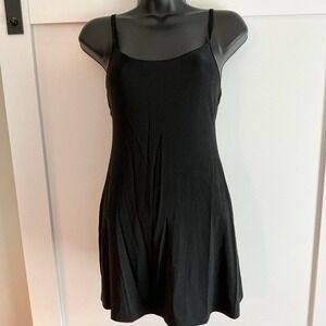 Vintage Victoria's Secret Black Adjustable Strap Sleep Dress Womens‎ Small